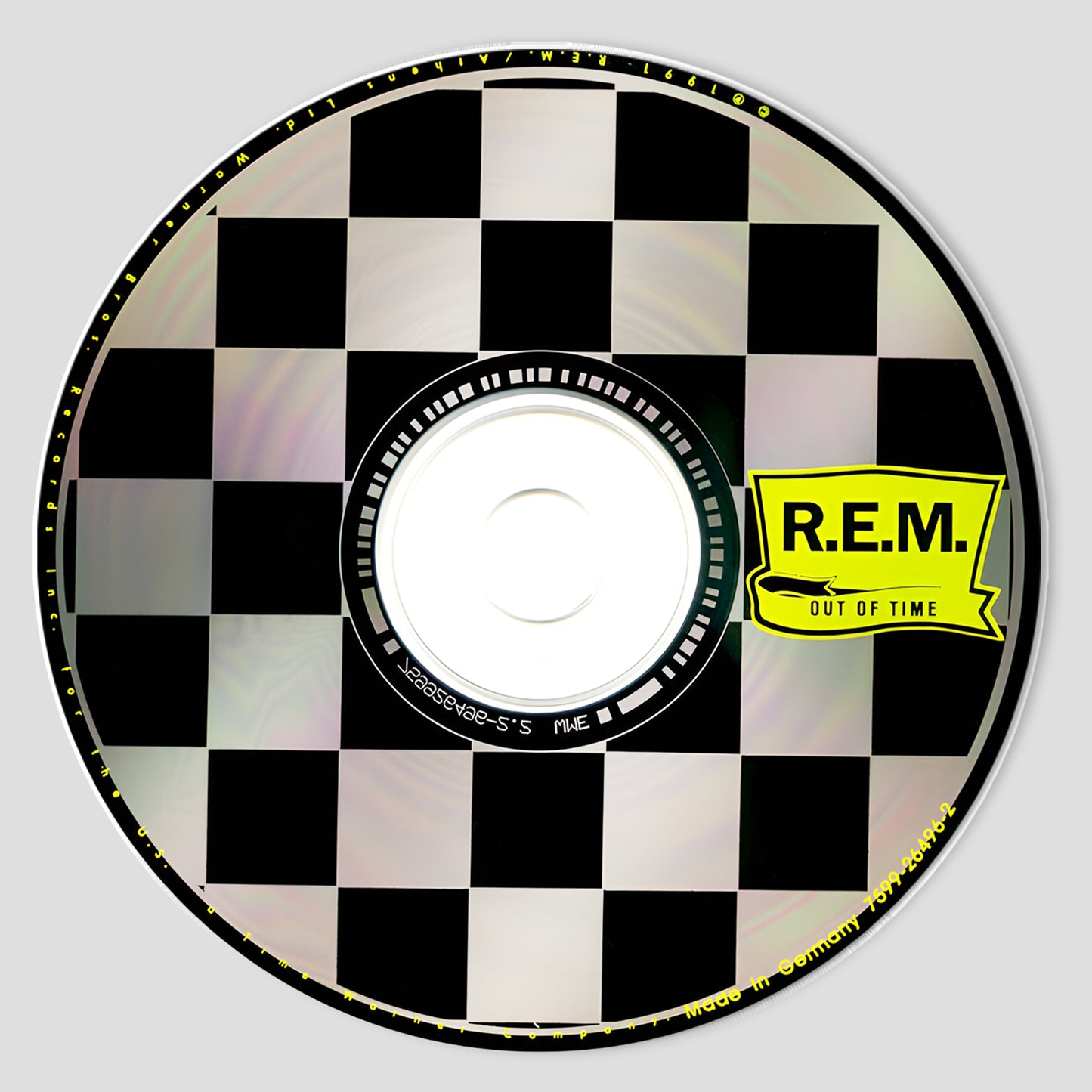 Out Of Time CD Magnetic Phone Grip - R.E.M