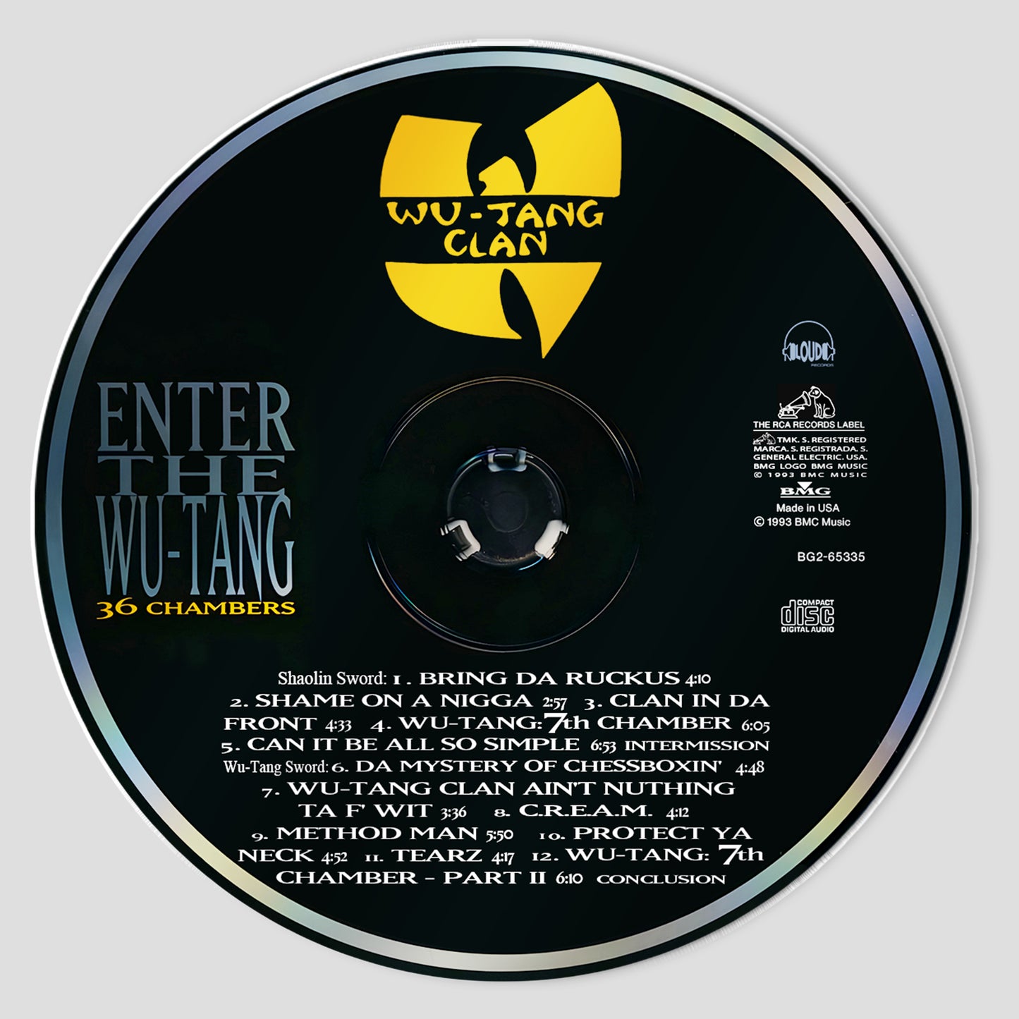 Enter The Wu-Tang CD Magnetic Phone Grip - Wu-tang Clan