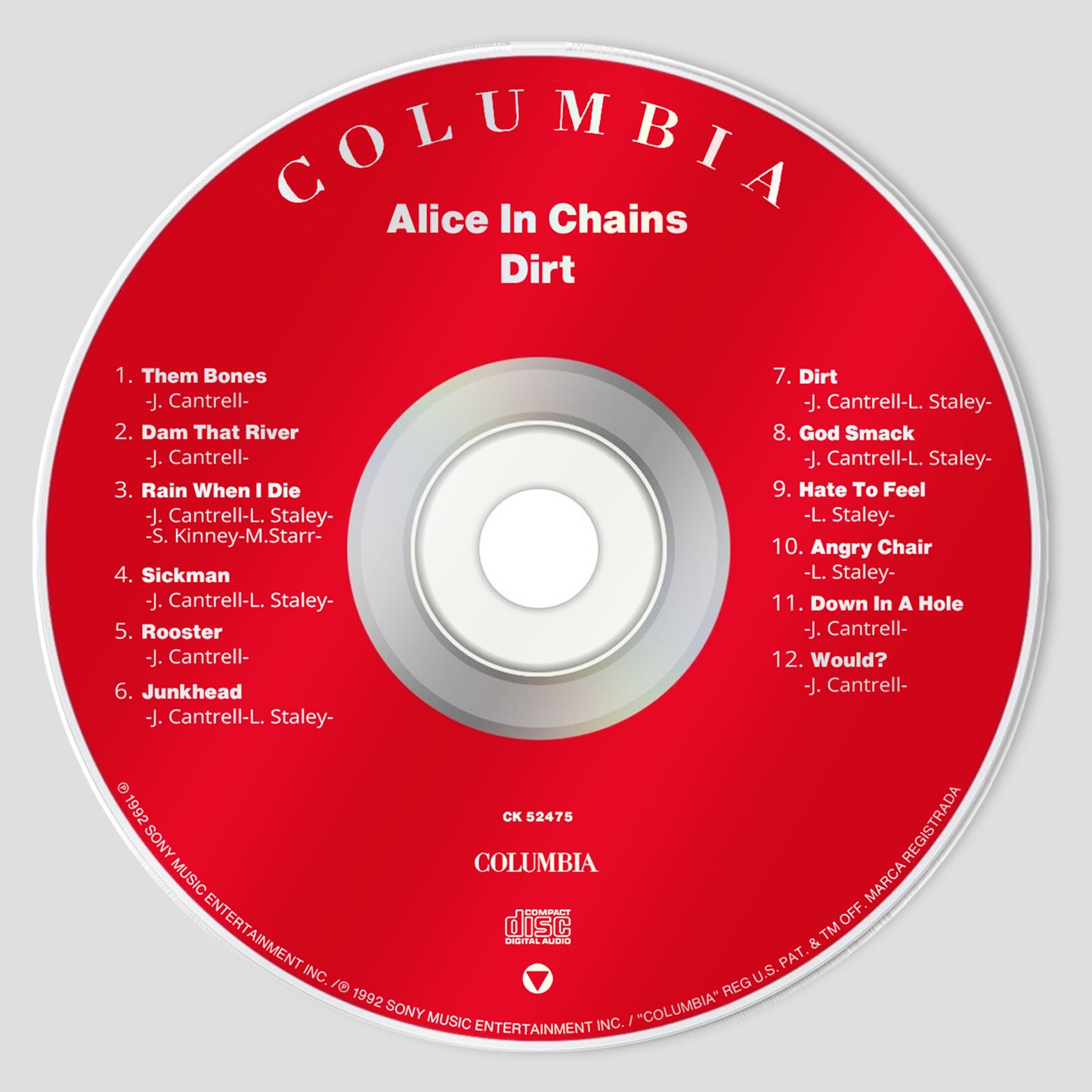 Dirt CD Magnetic Phone Grip - Alice In Chains