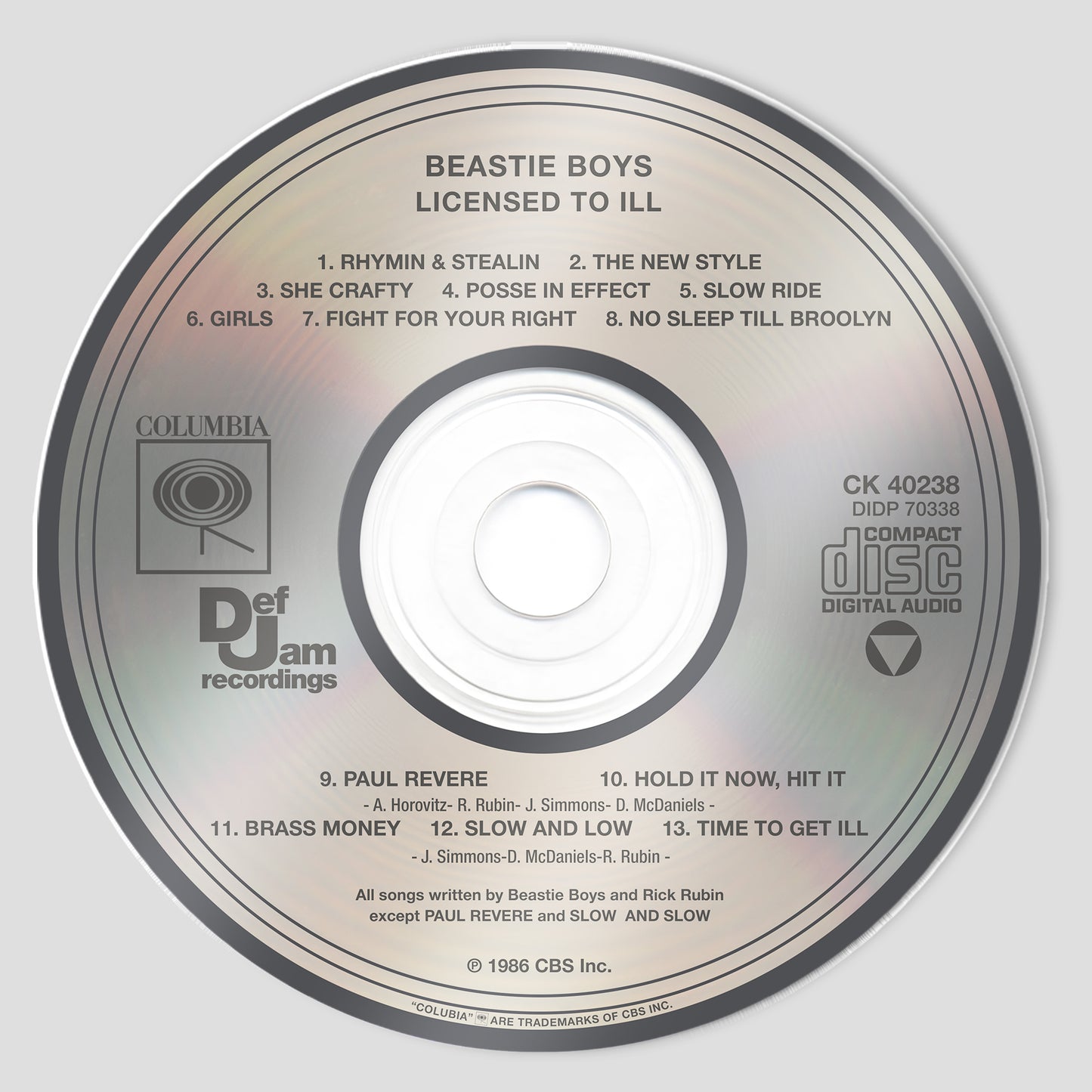 Licensed To Ill CD Magnetic Phone Grip - Beastie Boys
