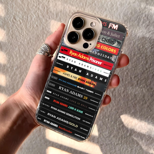 Ryan Adams Albums Cassette Collection Retro Phone Case