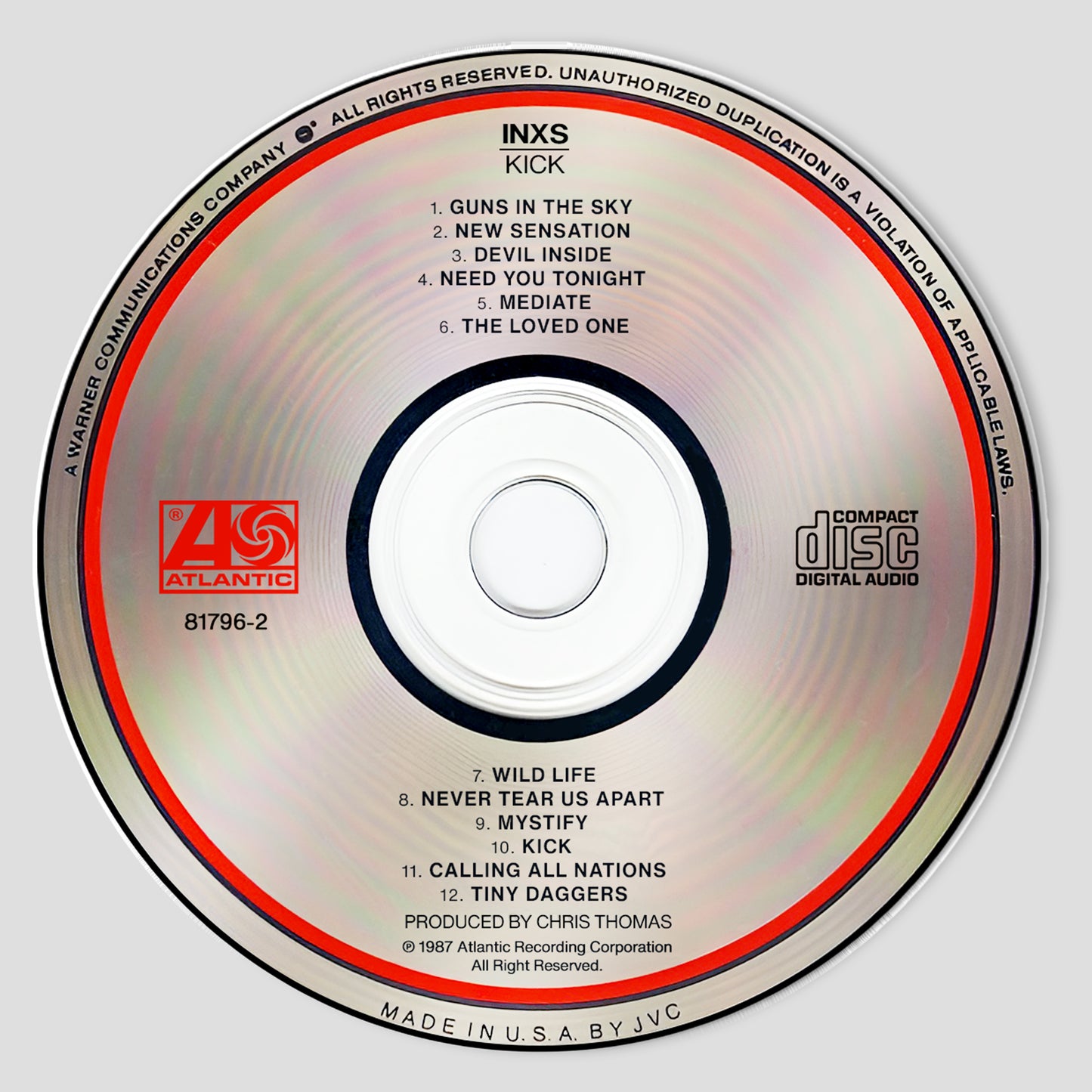 Kick CD Magnetic Phone Grip - INXS
