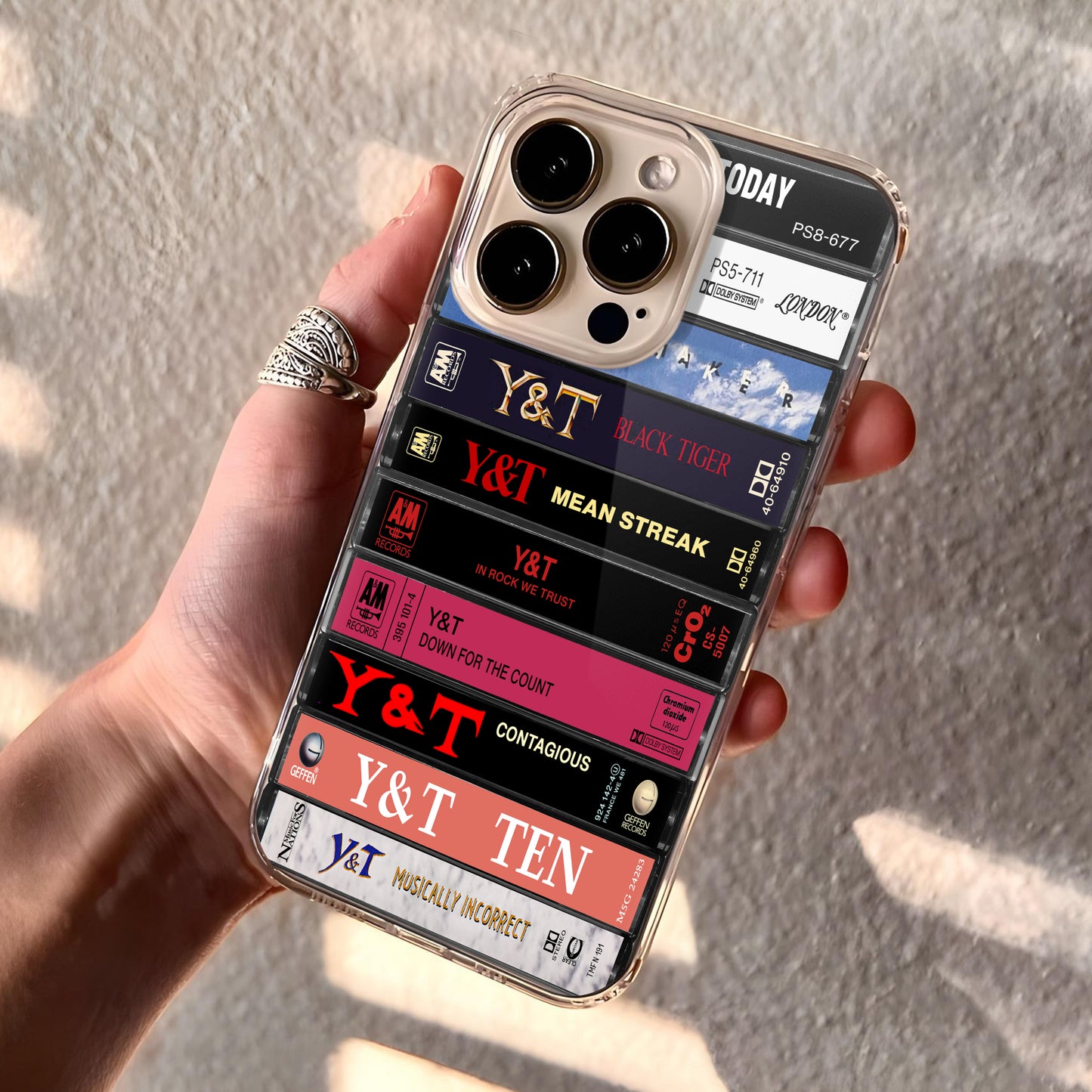 Y&T Albums Cassette Collection Retro Phone Case