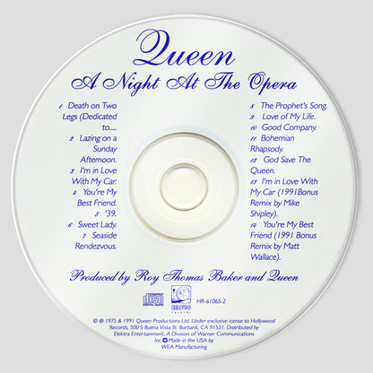 A Night At The Opera CD Magnetic Phone Grip - Queen