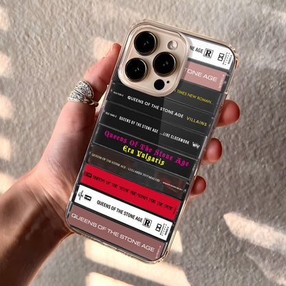 Queens of the Stone Age Albums Cassette Collection Retro Phone Case