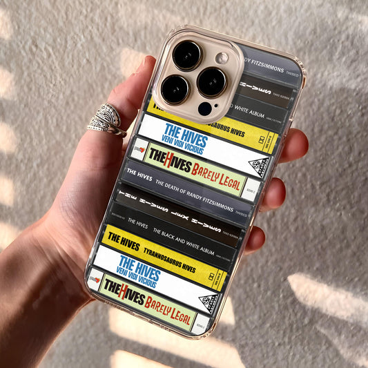 The Hives Albums Cassette Collection Retro Phone Case