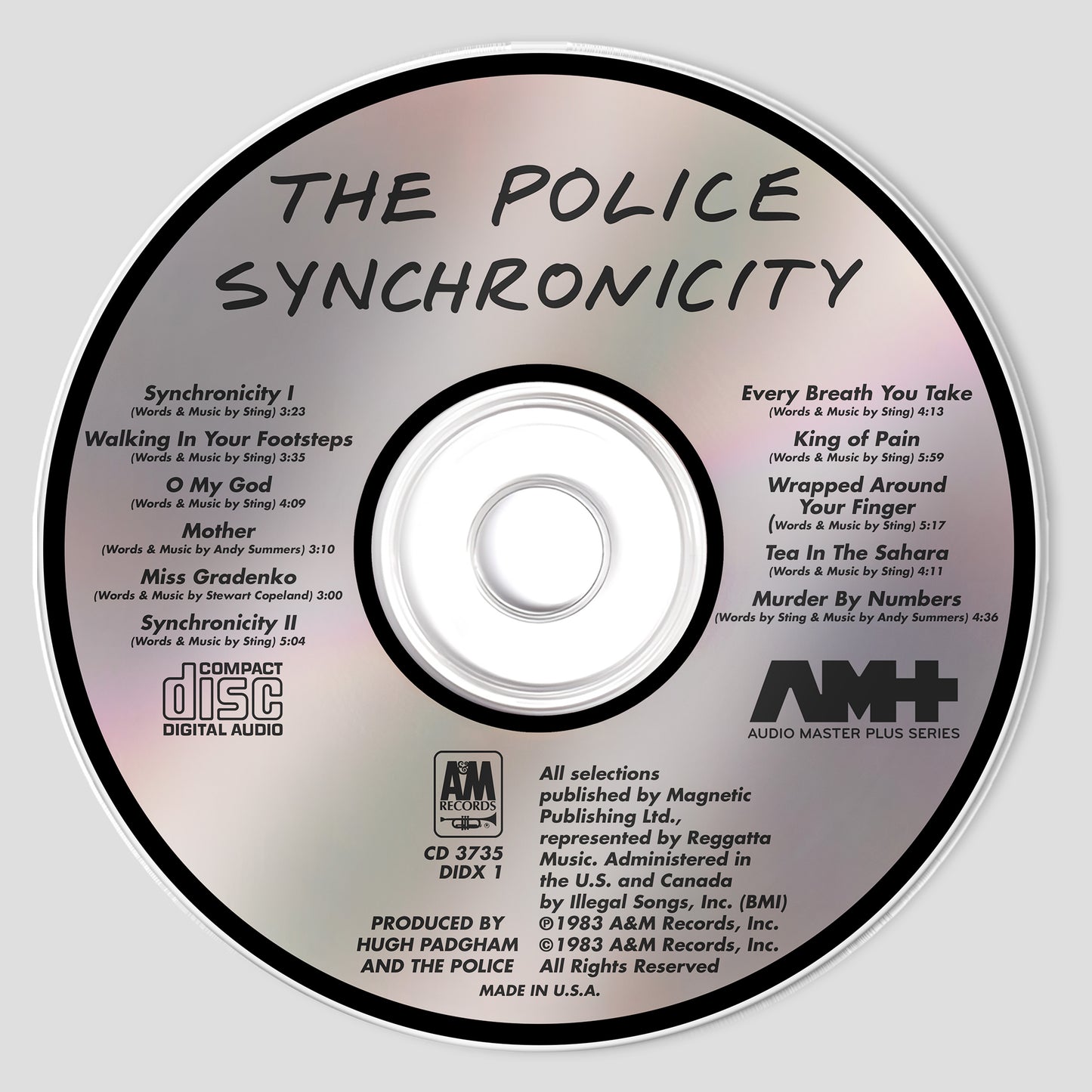Synchronicity CD Magnetic Phone Grip - The Police