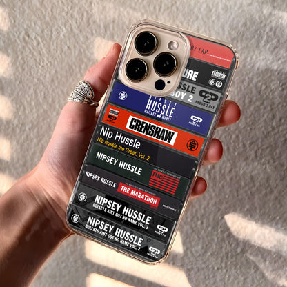 Nipsey Hussle Albums Cassette Collection Retro Phone Case