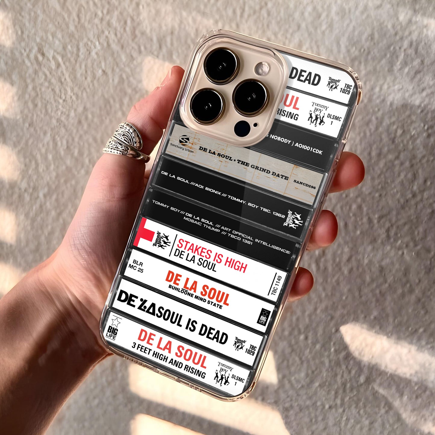 De La Soul Albums Cassette Collection Retro Phone Case