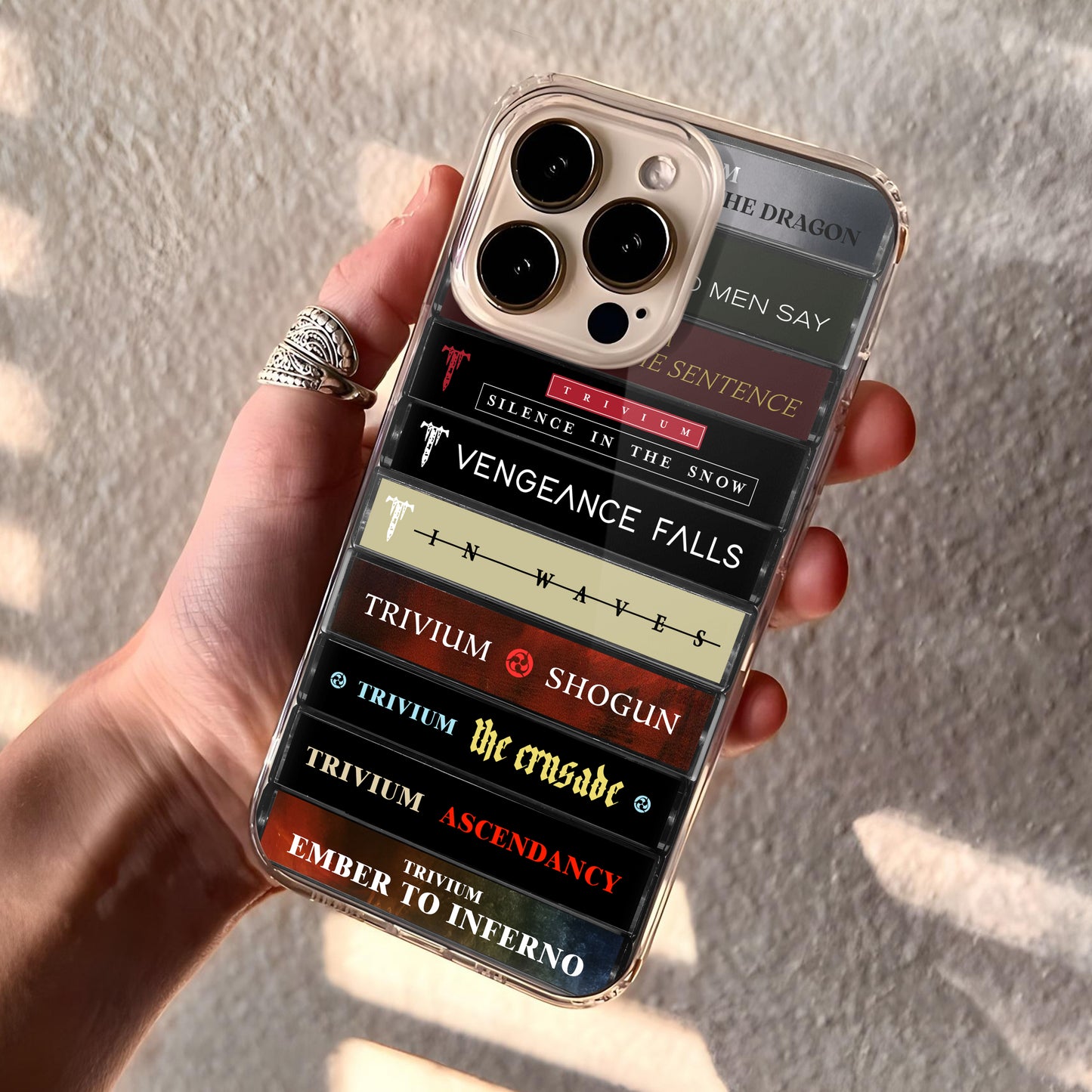 Trivium Albums Cassette Collection Retro Phone Case