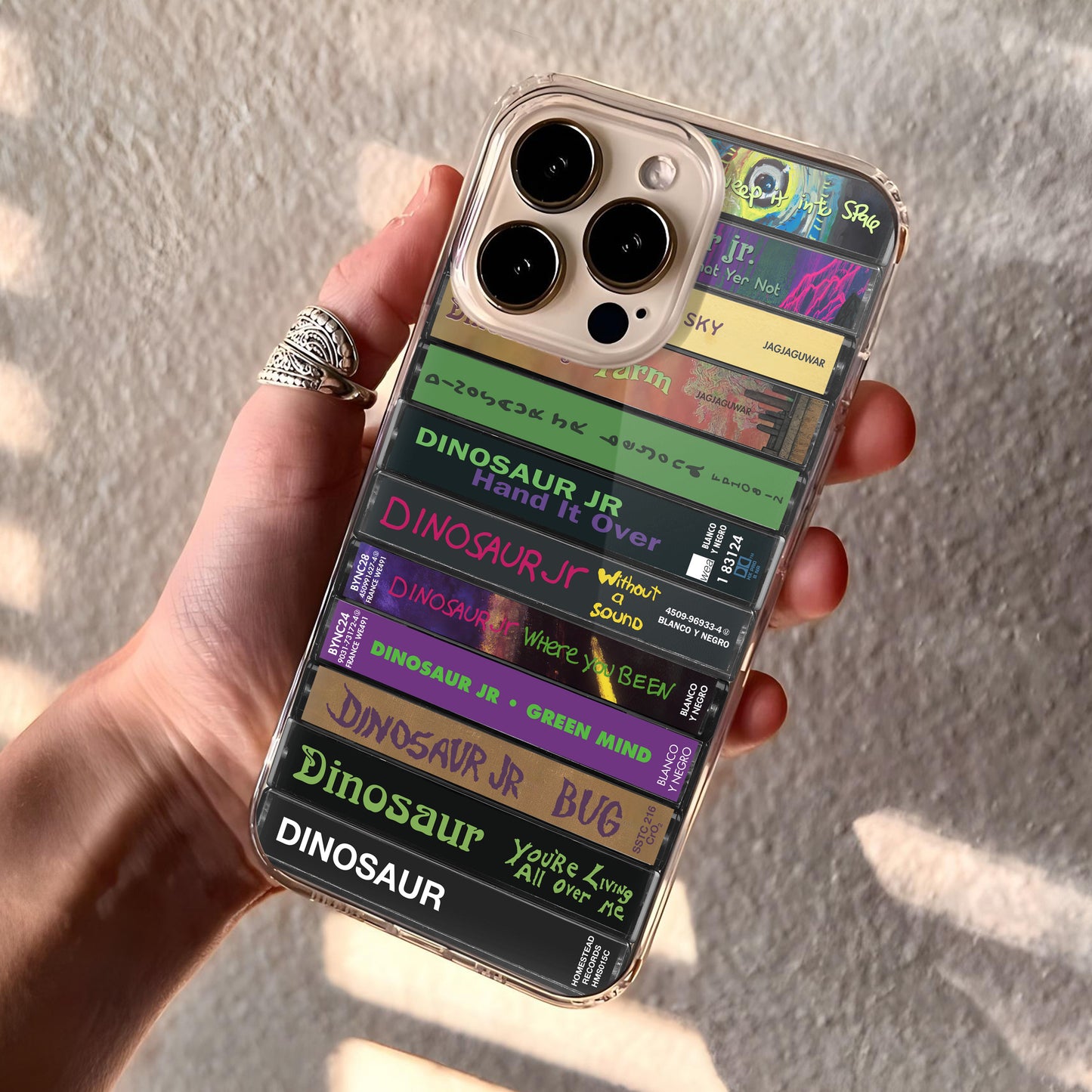 Dinosaur Jr. Albums Cassette Collection Retro Phone Case