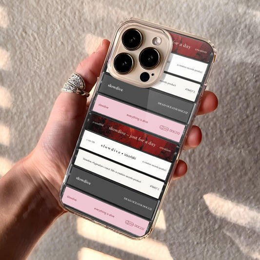 Slowdive Albums Cassette Collection Retro Phone Case