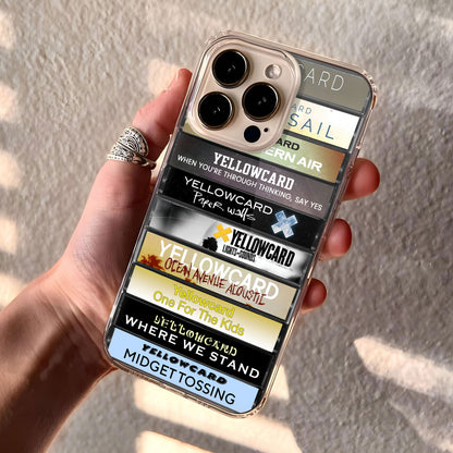 Yellowcard Albums Cassette Collection Retro Phone Case