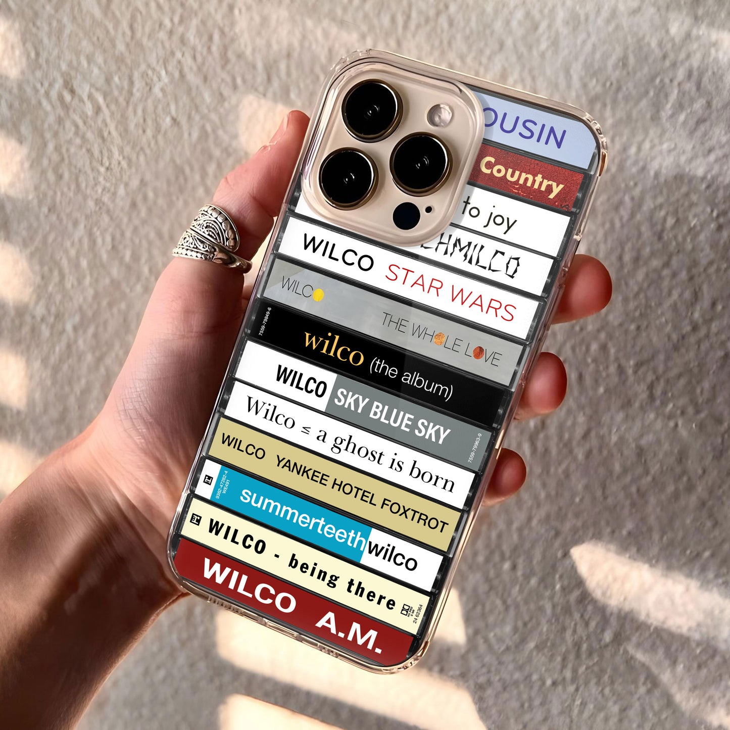 Wilco Albums Cassette Collection Retro Phone Case