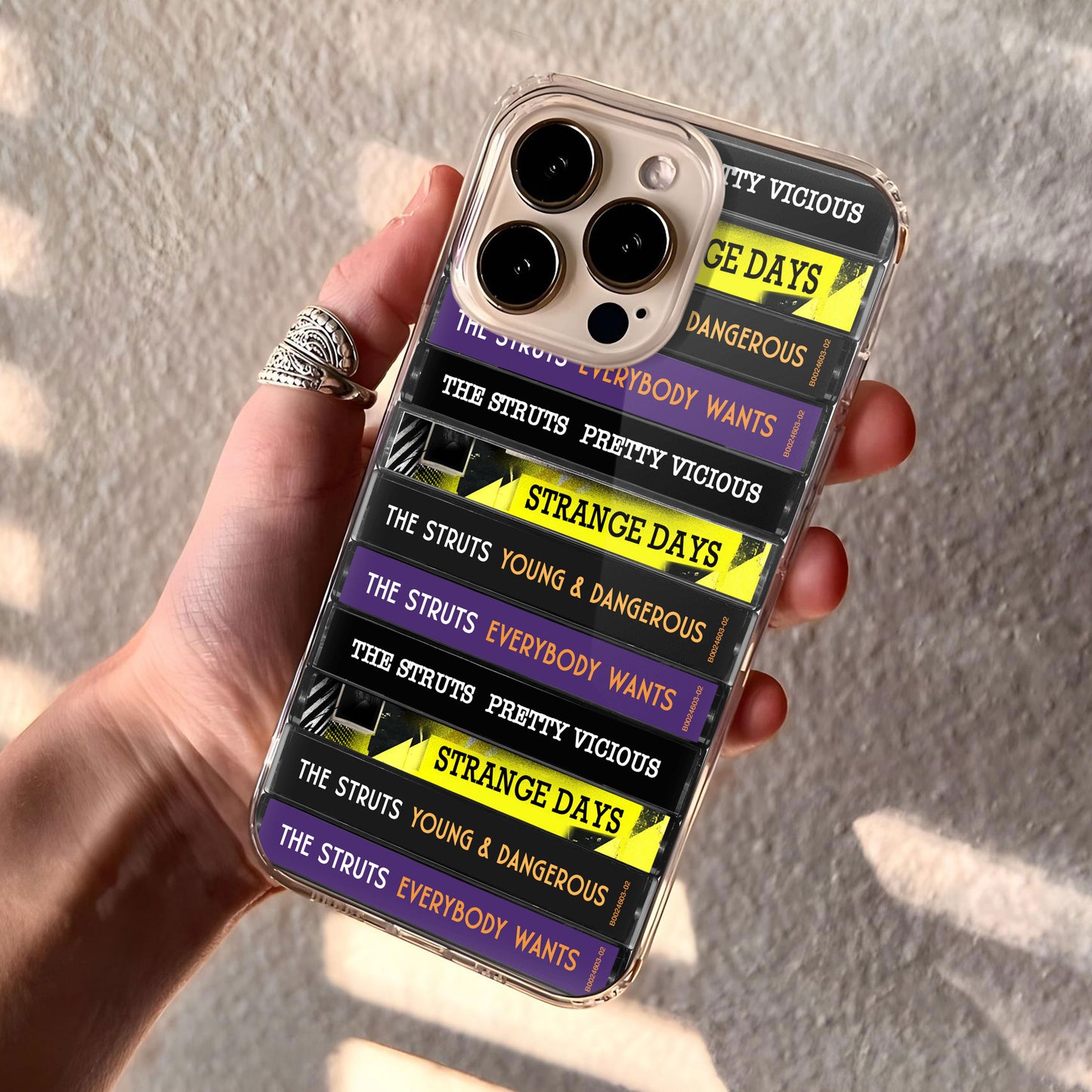 The Struts Albums Cassette Collection Retro Phone Case