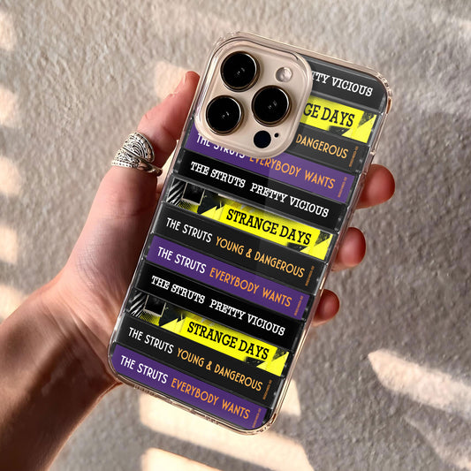 The Struts Albums Cassette Collection Retro Phone Case