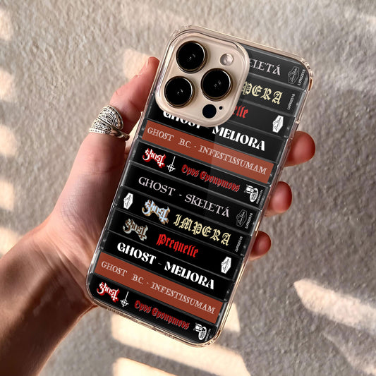 Ghost Albums Cassette Collection Retro Phone Case