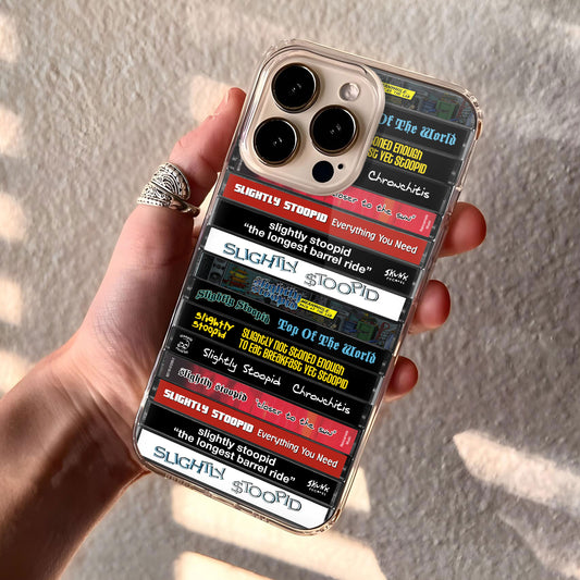 Slightly Stoopid Albums Cassette Collection Retro Phone Case