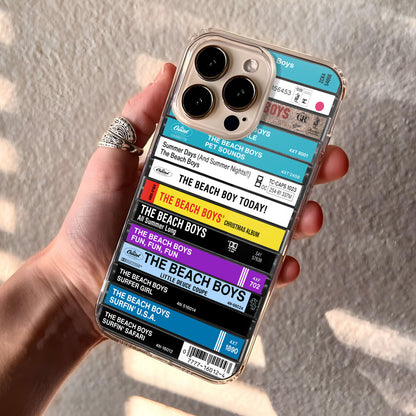 The Beach Boys Albums Cassette Collection Retro Phone Case