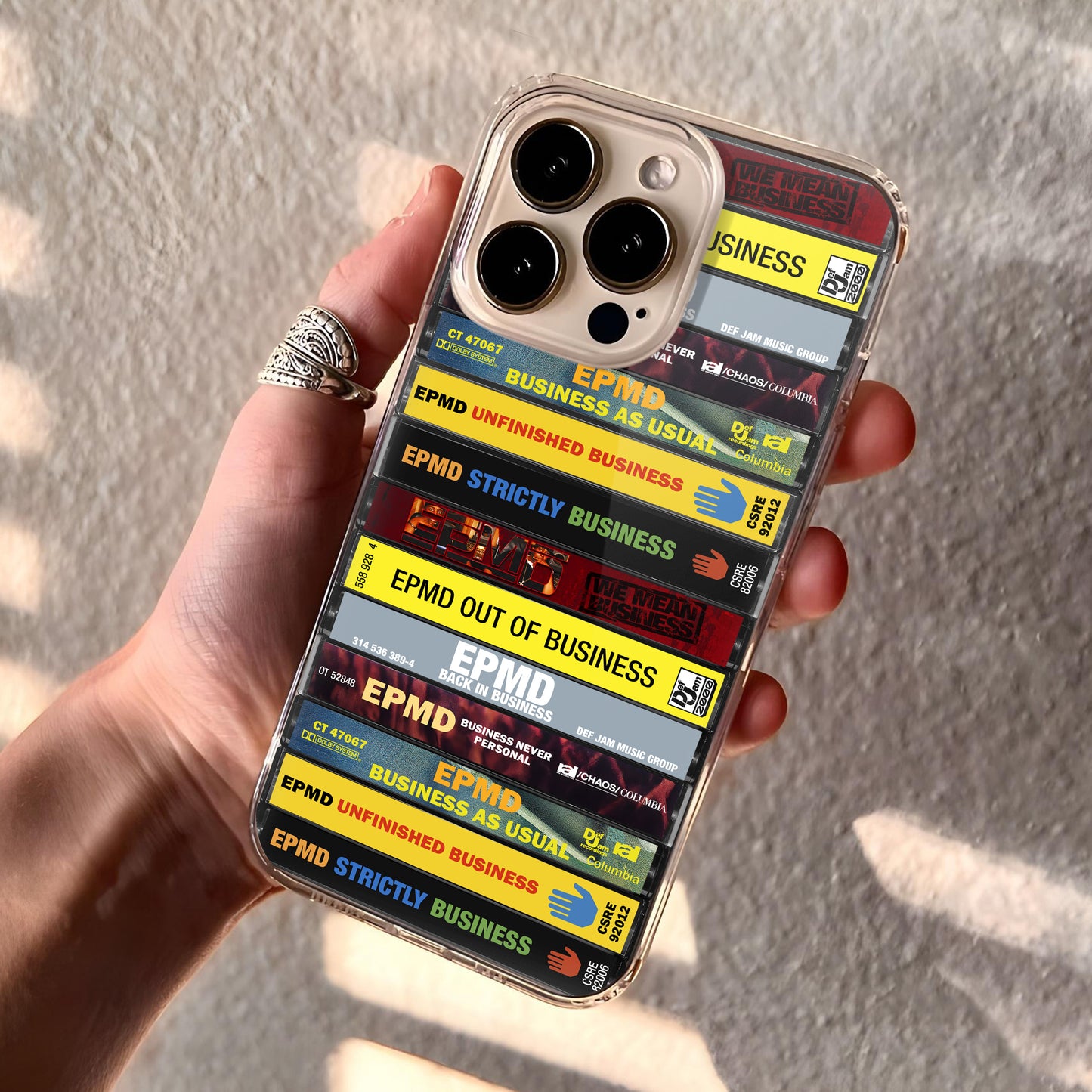 EPMD Albums Cassette Collection Retro Phone Case