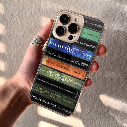 Dead Can Dance Albums Cassette Collection Retro Phone Case