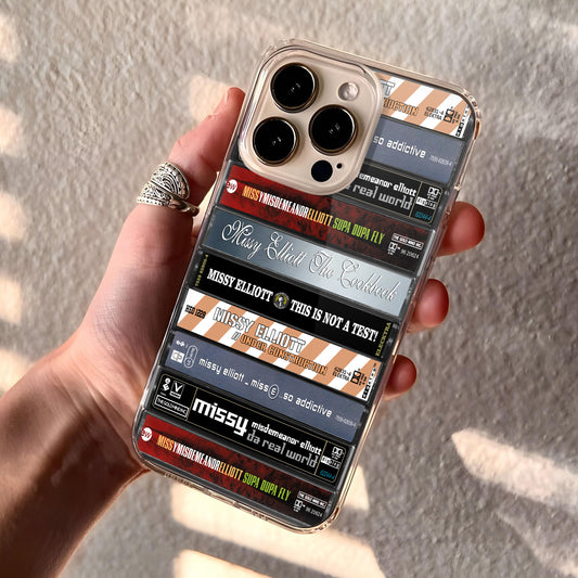 Missy Elliott Albums Cassette Collection Retro Phone Case