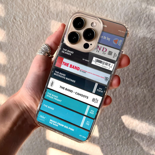 The Band Albums Cassette Collection Retro Phone Case