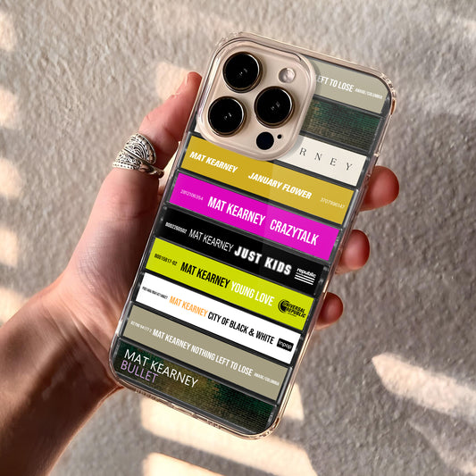 Mat Kearney Albums Cassette Collection Retro Phone Case