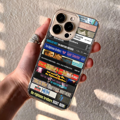 The Righteous Brothers Albums Cassette Collection Retro Phone Case