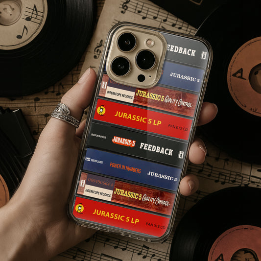 Jurassic 5 Albums Cassette Collection Retro Phone Case