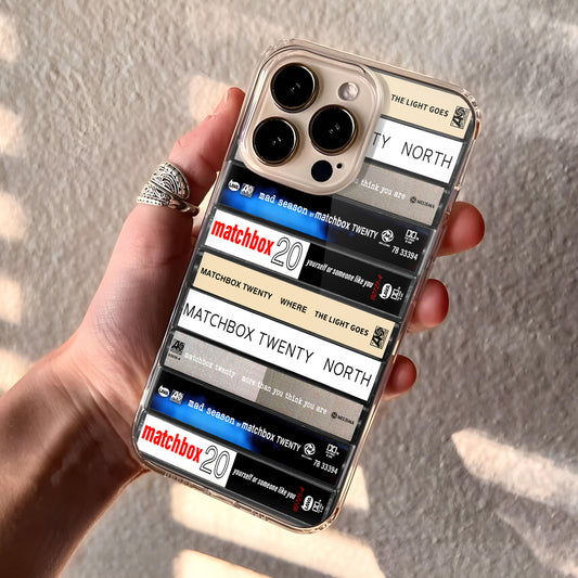 Matchbox Twenty Albums Cassette Collection Retro Phone Case