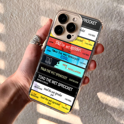 Toad the Wet Sprocket Albums Cassette Collection Retro Phone Case