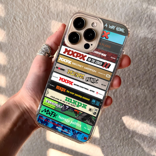 MxPx Albums Cassette Collection Retro Phone Case