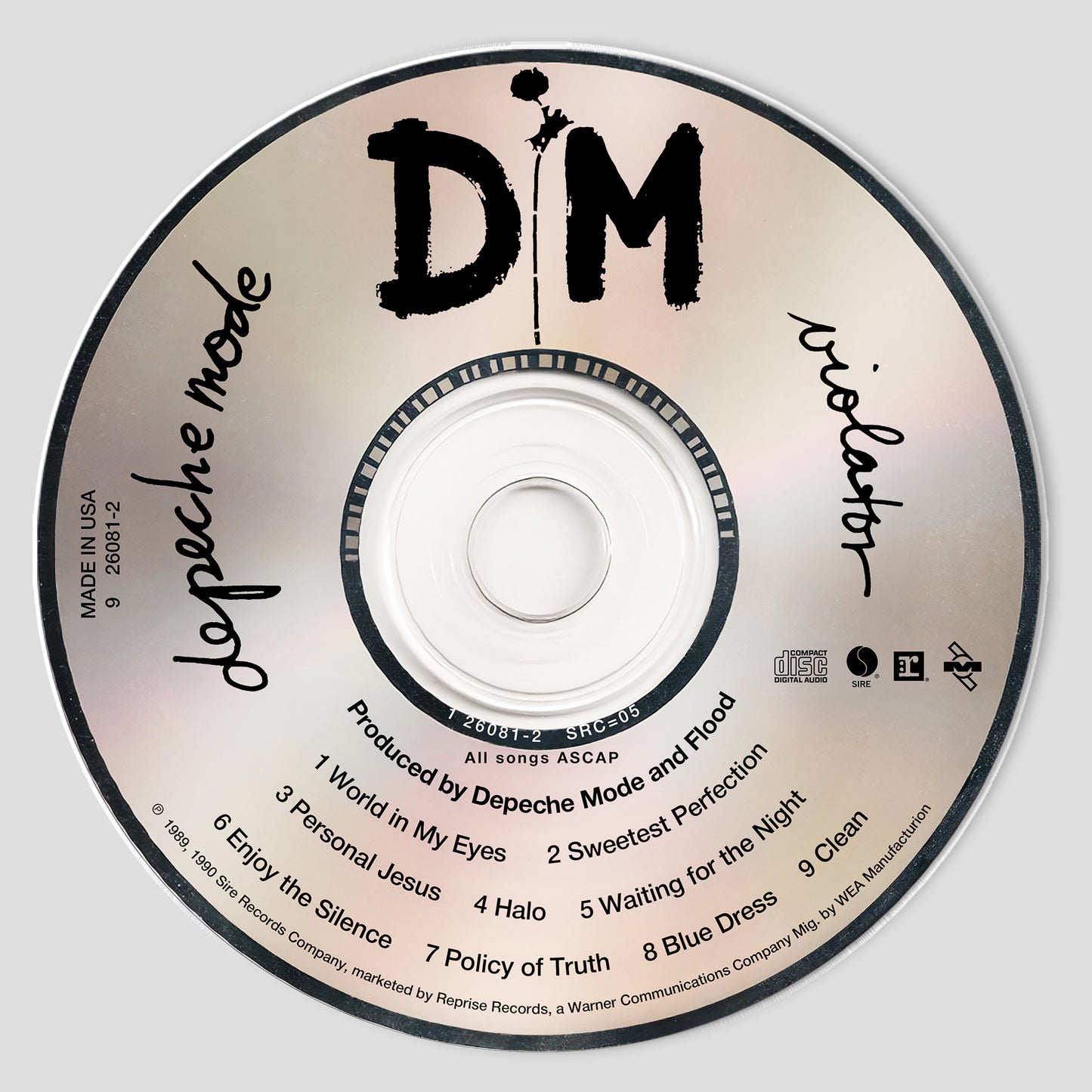 Violator Albums CD Magnetic Phone Grip - Depeche Mode