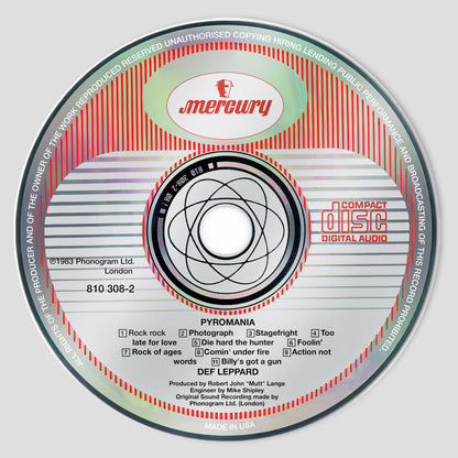 Pyromania CD Magnetic Phone Grip - Def Leppard
