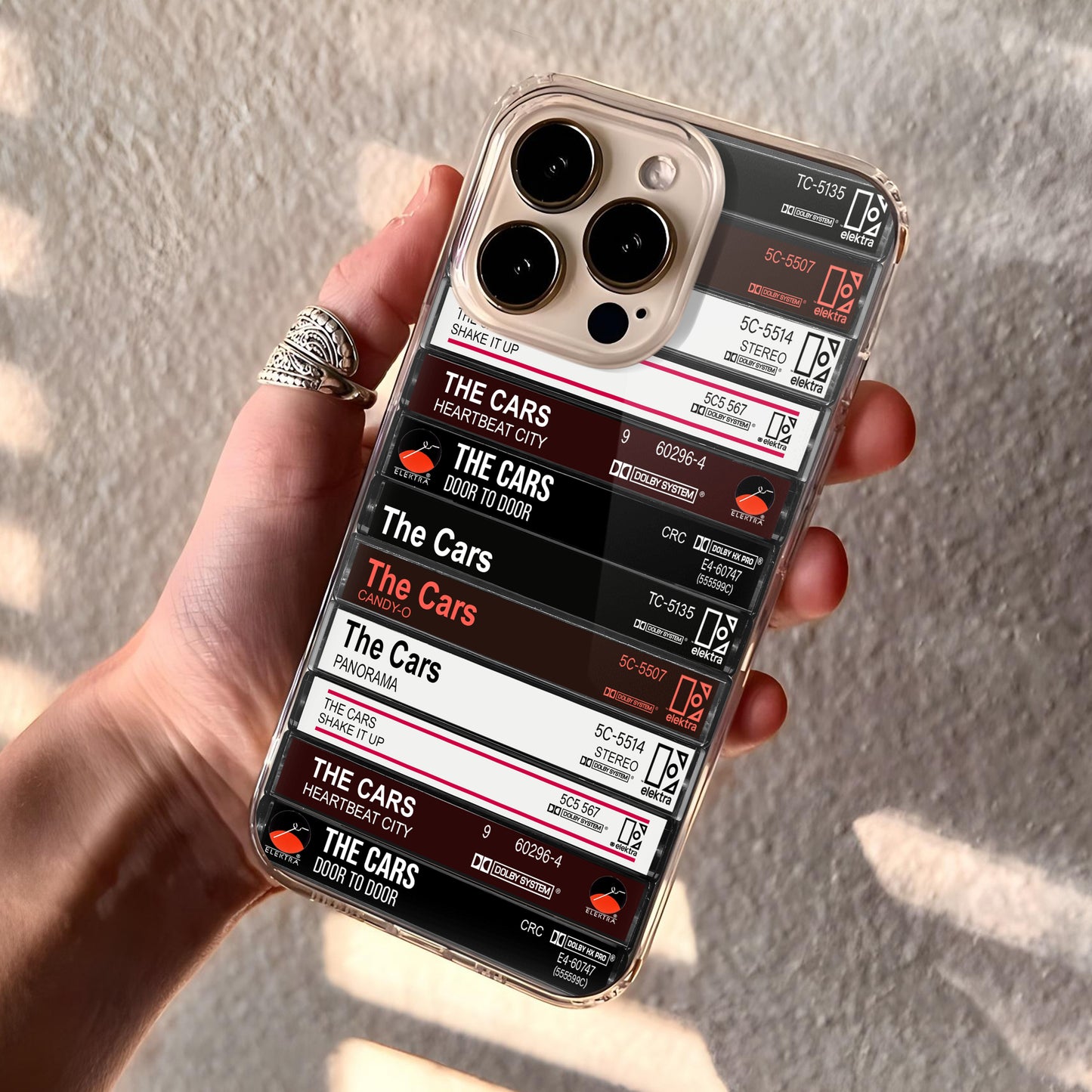 The Cars Albums Cassette Collection Retro Phone Case
