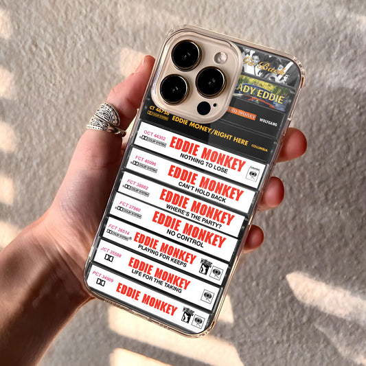Eddie Money Albums Cassette Collection Retro Phone Case