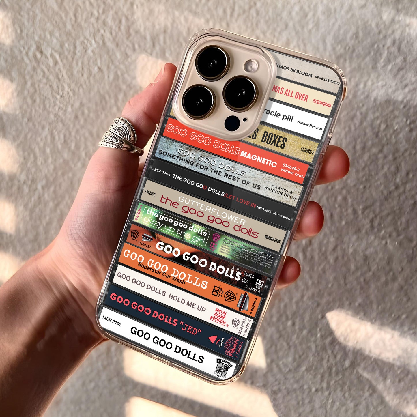 Goo Goo Dolls Albums Cassette Collection Retro Phone Case