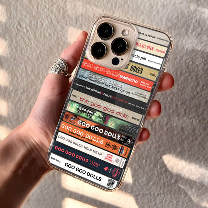 Goo Goo Dolls Albums Cassette Collection Retro Phone Case