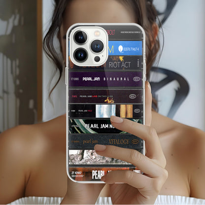 pj Albums Cassette Collection Retro Phone Case