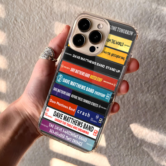 Dave Matthews Albums Cassette Collection Retro MagSafe Phone Case