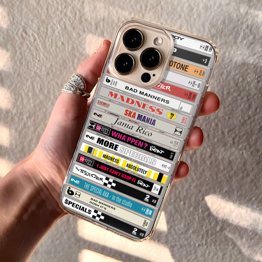 Ska 2-Tone 80s Albums Cassette Collection Retro MagSafe Phone Case
