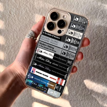 Modern Talking Albums Cassette Collection Retro Phone Case