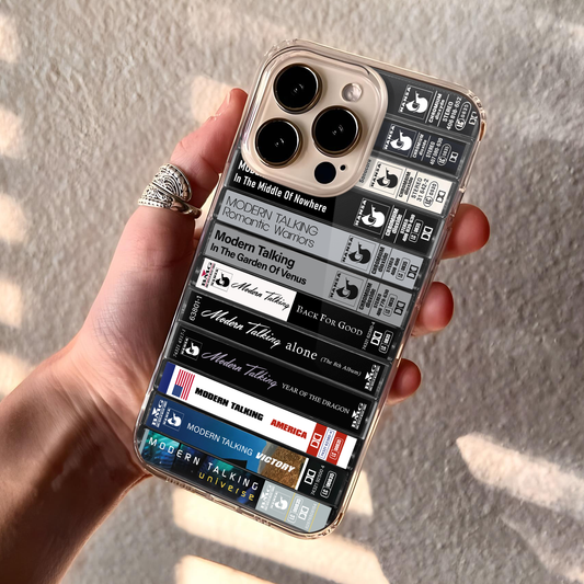 Modern Talking Albums Cassette Collection Retro Phone Case