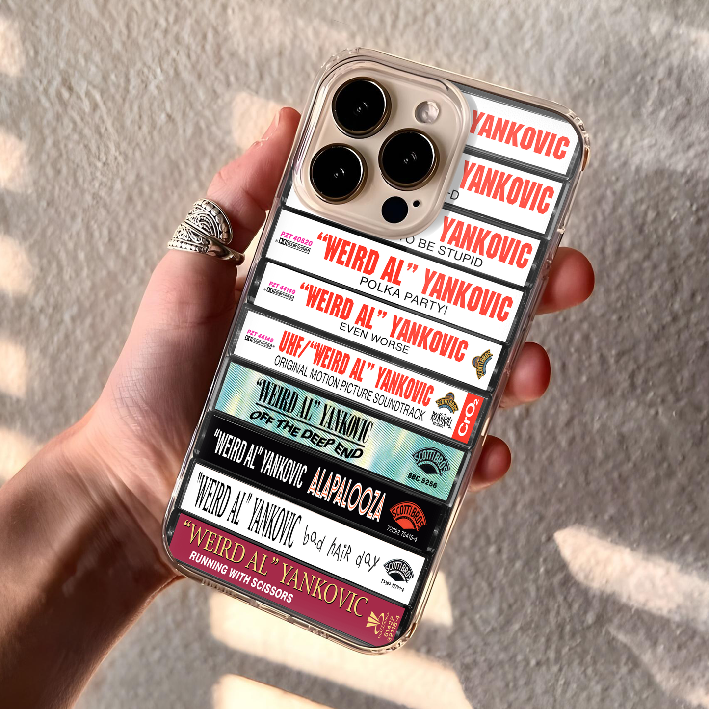 Weird AI Albums Cassette Collection Retro Phone Case