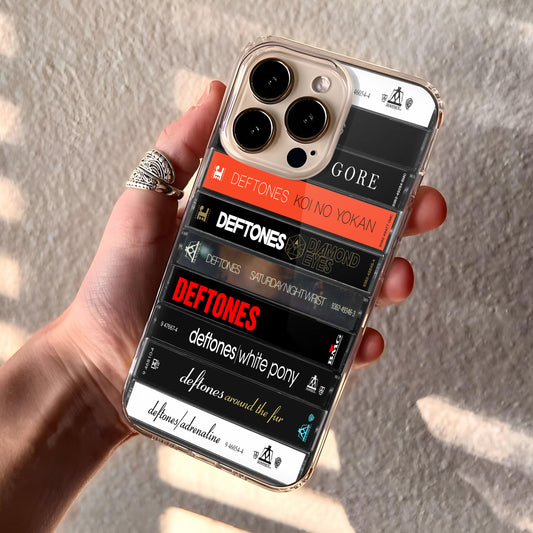 Deftones Albums Cassette Collection Retro MagSafe Phone Case
