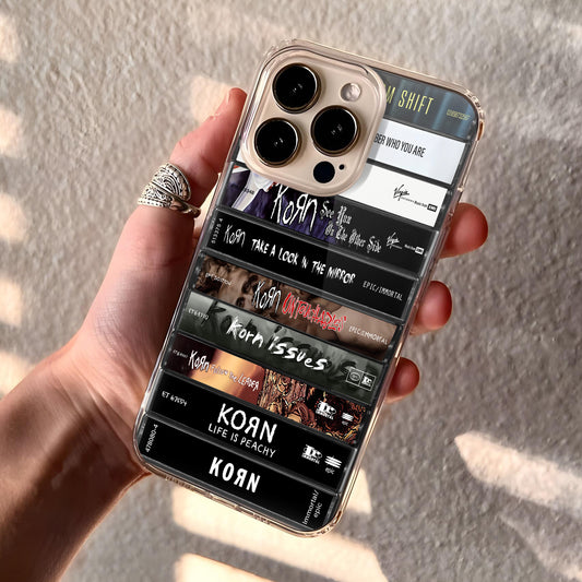 Korn Albums Cassette Collection Retro MagSafe Phone Case
