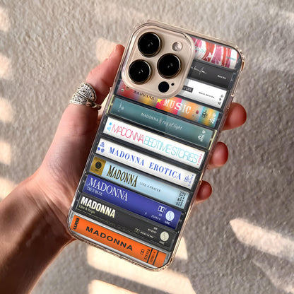 Madonna Albums Cassette Collection Retro MagSafe Phone Case