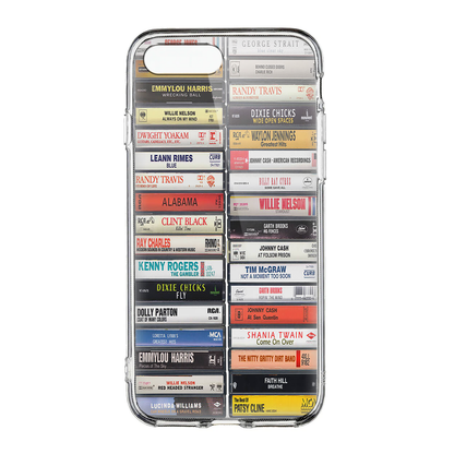 Country Music Albums Cassette Collection Retro Phone Case