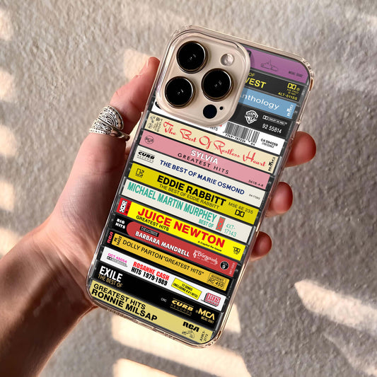 80s Country Albums Cassette Collection Retro MagSafe Phone Case